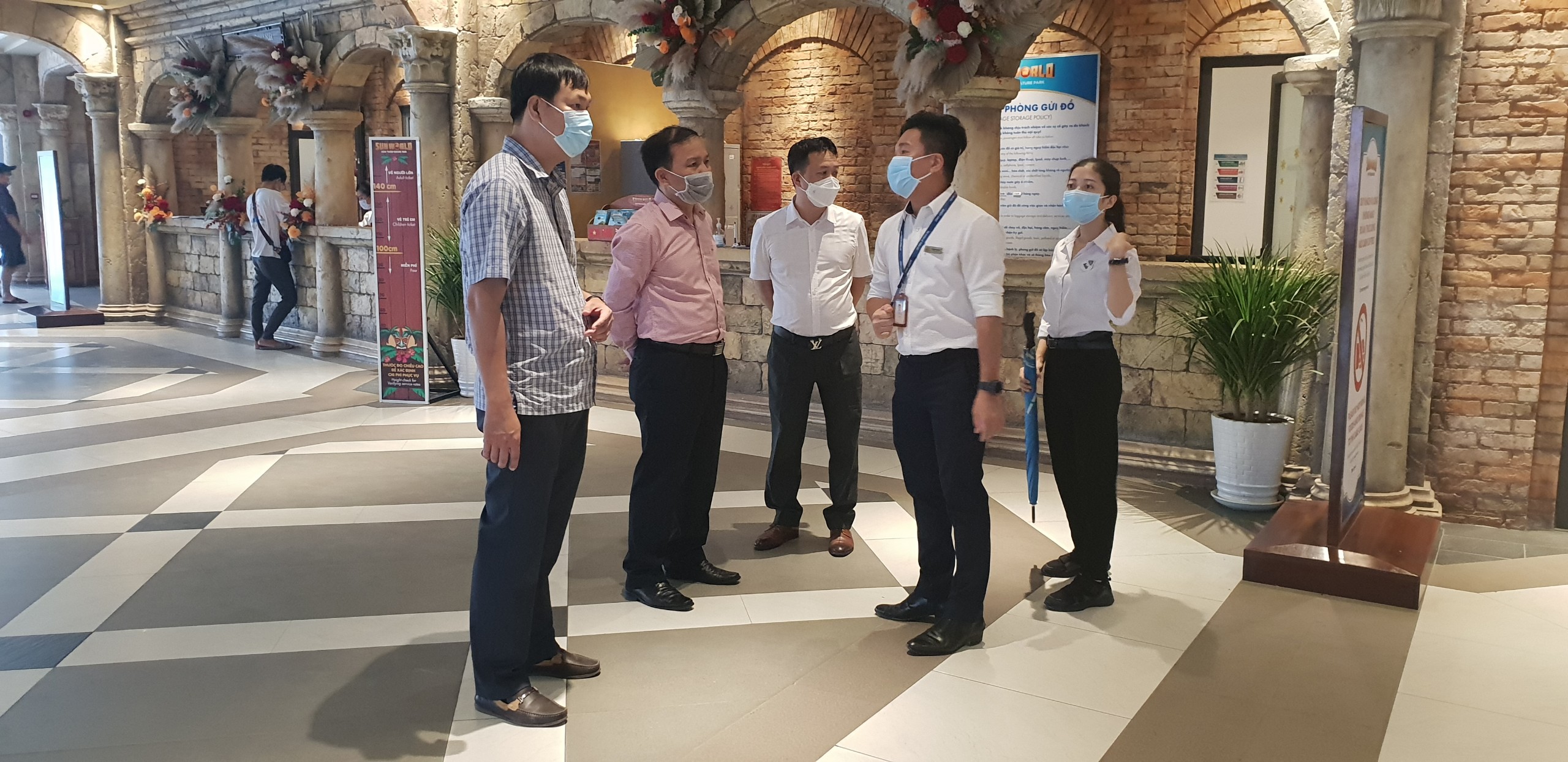 Đoàn kiểm tra công tác phòng, chống dịch bệnh Covid-19 tại Phú Quốc